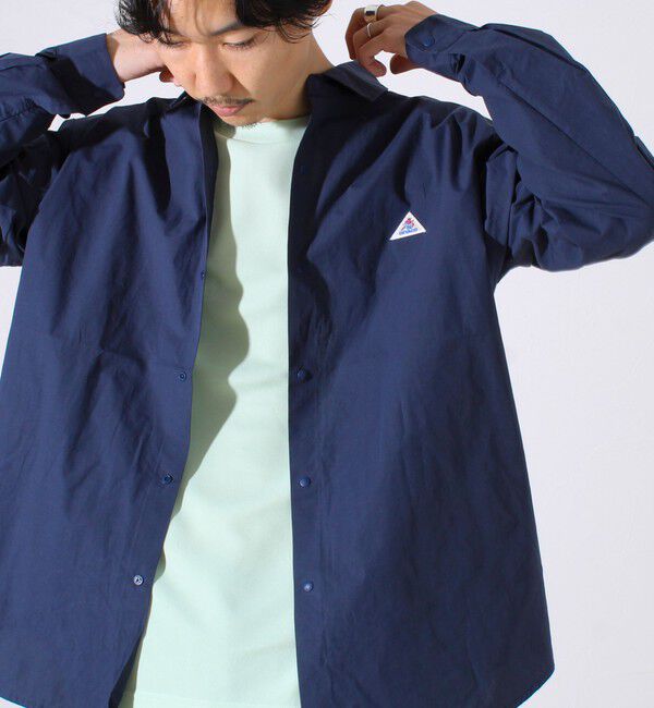 GLOSTER「【GEVACO】ドットボタンシャツ スナップボタン シャツ羽織」|シャツ・ブラウス|