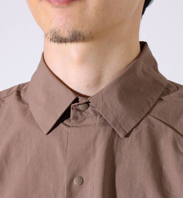 GLOSTER「【GEVACO】ドットボタンシャツ スナップボタン シャツ羽織」|シャツ・ブラウス|