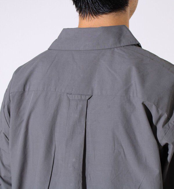 GLOSTER「【GEVACO】ドットボタンシャツ スナップボタン シャツ羽織」|シャツ・ブラウス|