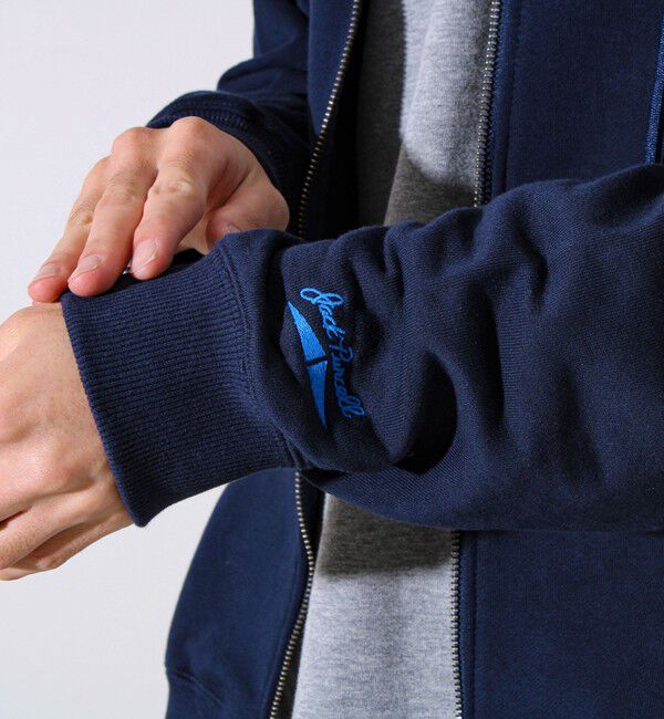 GLOSTER「【JACKPURCELL/ジャックパーセル】コーマ裏毛 フルジップパーカー」|パーカー|