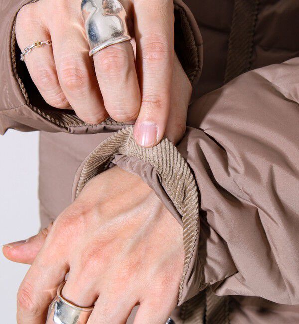 GLOSTER「【Vincent et Mireille】Stitchless down Cadigan」|ダウン|