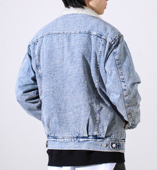 GLOSTER「デニムストームライダース 裏ボア デニムジャケット」|デニムジャケット|