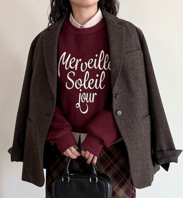 fredy emue「ハートグラフィックロゴスウェットプルオーバー」|スウェット・ジャージ|