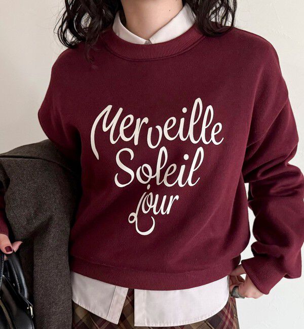 fredy emue「ハートグラフィックロゴスウェットプルオーバー」|スウェット・ジャージ|