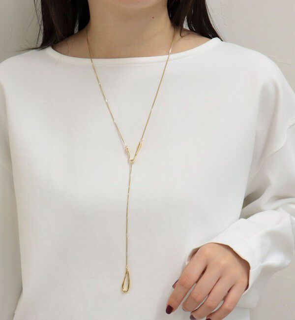 fredy emue「ドロップトップY字ネックレス」|ネックレス|