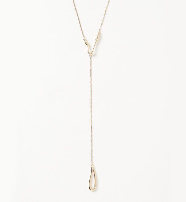 fredy emue「ドロップトップY字ネックレス」|ネックレス|