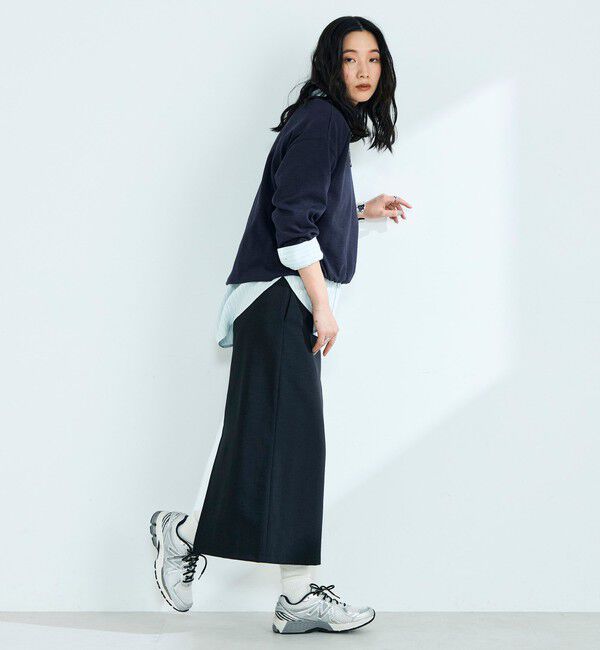 fredy emue「裾インゴムブークレープルオーバー」|Tシャツ・カットソー|