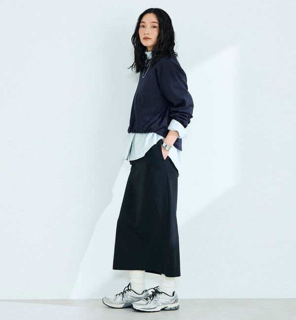 fredy emue「裾インゴムブークレープルオーバー」|Tシャツ・カットソー|