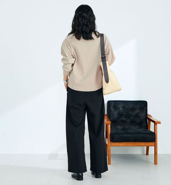 fredy emue「裾インゴムブークレープルオーバー」|Tシャツ・カットソー|