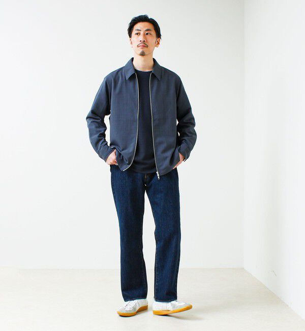 GLOSTER「【きれい見え快適素材】ドライポリ Classy Zipシャツ」|シャツ・ブラウス|