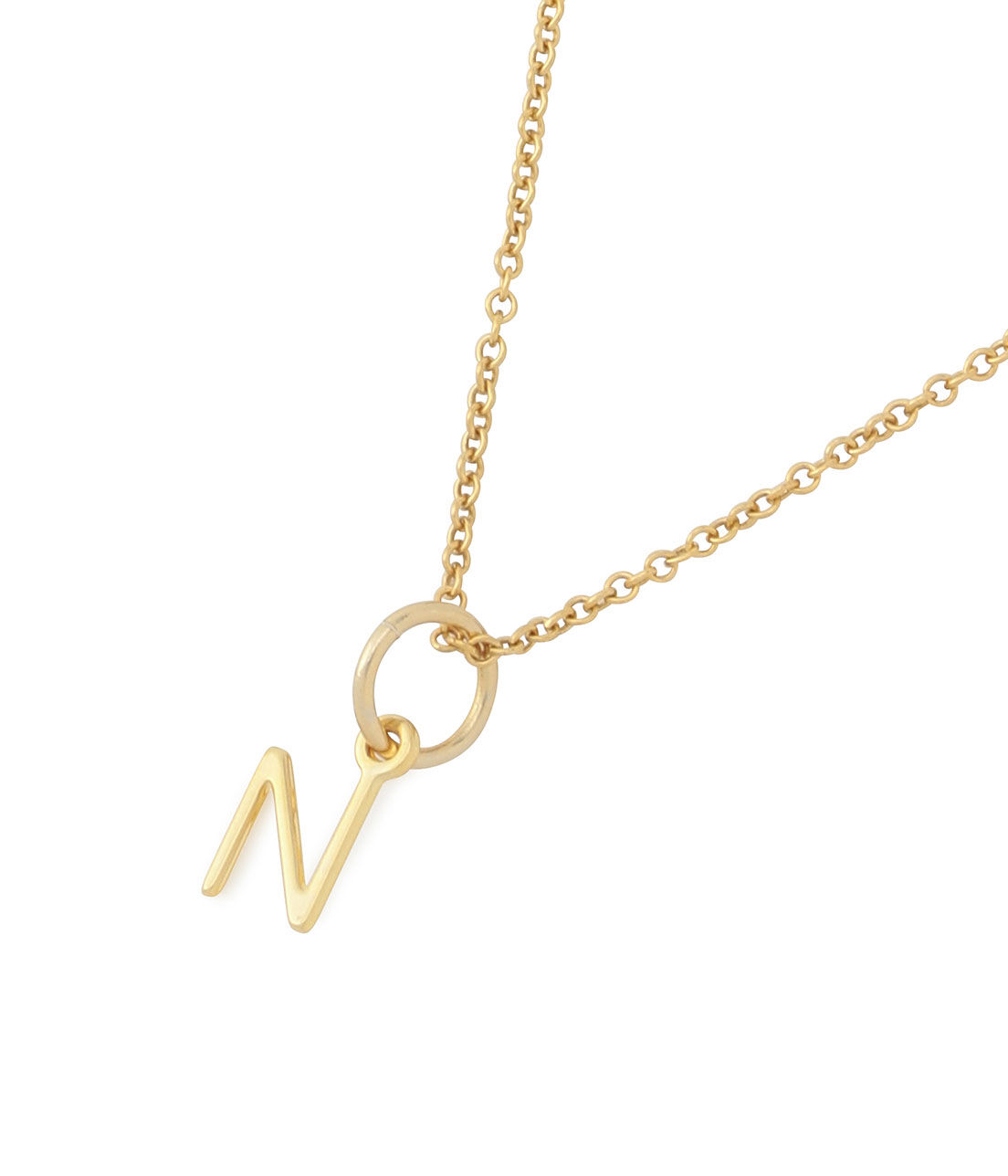 SALON adam et rope'「【SALONオリジナルBOX付き】14KGFあずきチェーンネックレス」|ネックレス|