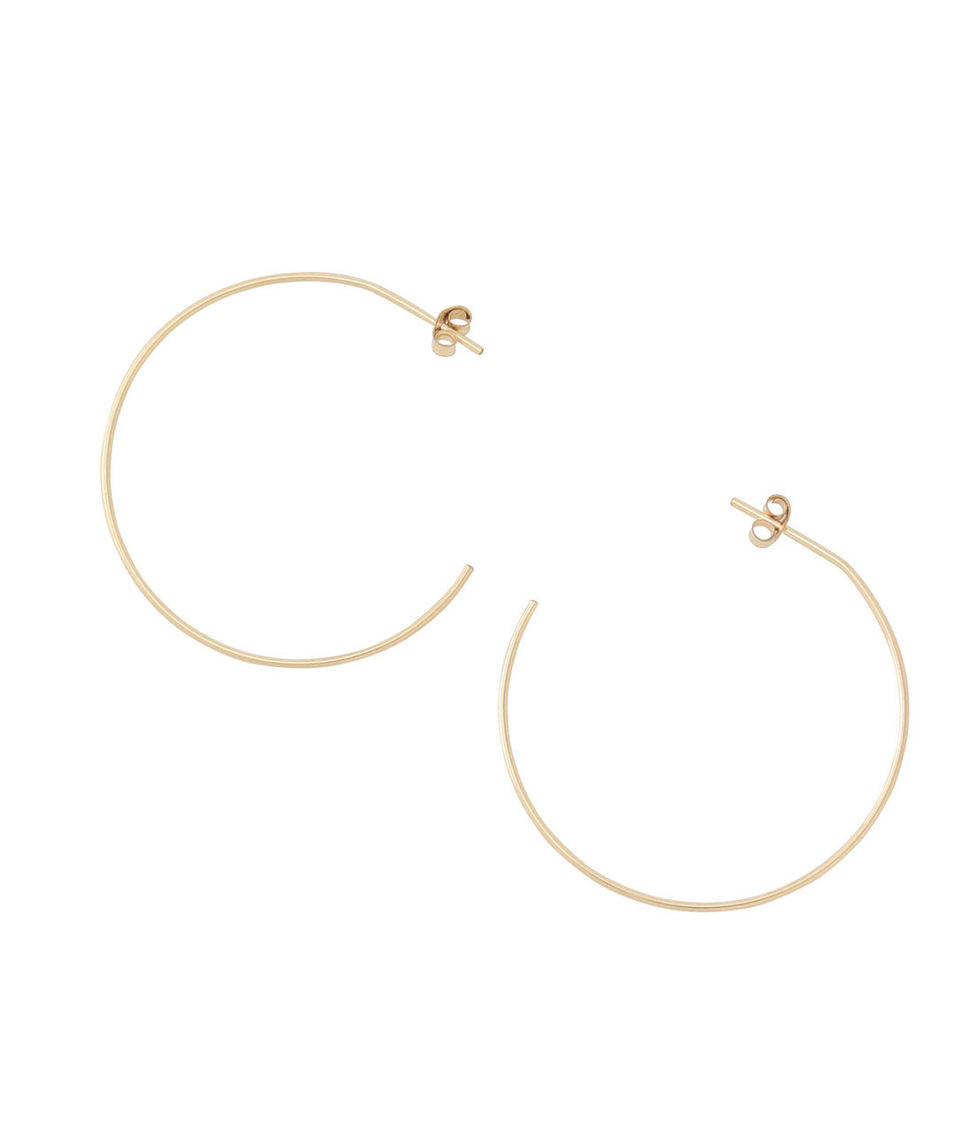 SALON adam et rope'「【SALONオリジナルBOX付き】14KGFフープピアス」|ピアス|