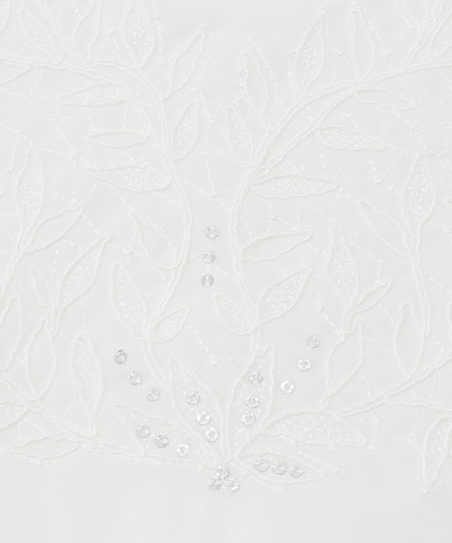 SALON adam et rope'「エンブロイダリーラッフルストール/付け襟」|ストール|