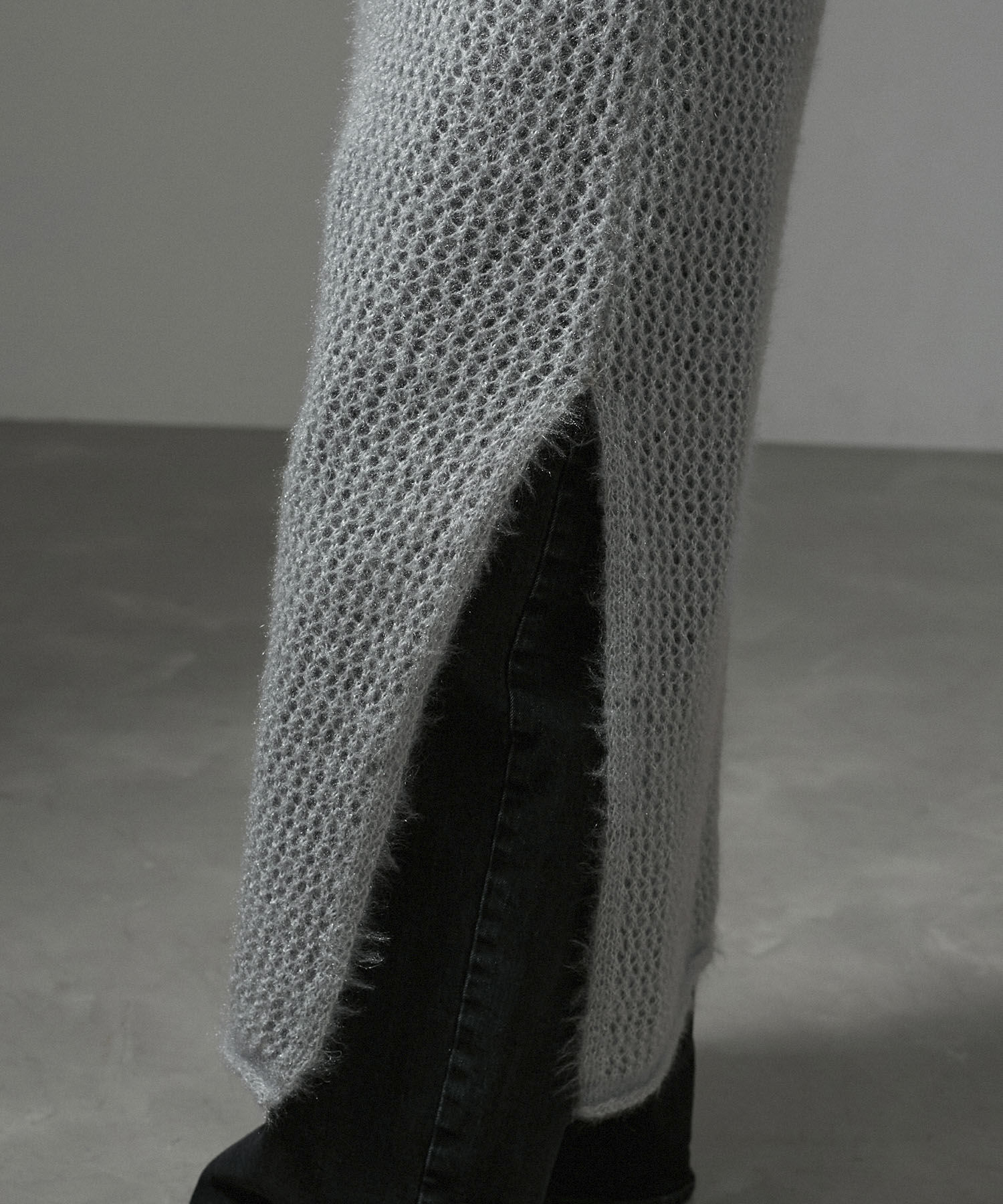 SALON adam et rope'「【WEB限定】フラッフィシアー2WAYワンピース」|ワンピース|