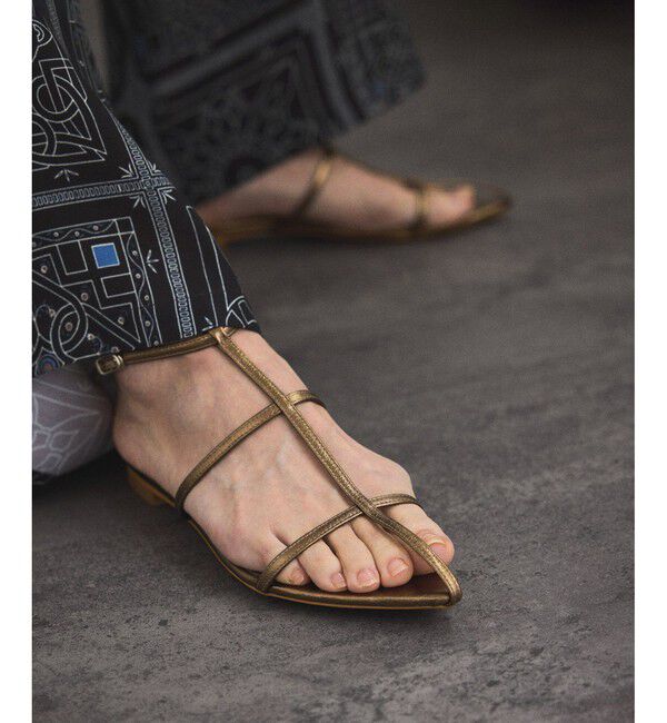 SALON adam et rope'「ナローストラップサンダル」|サンダル|