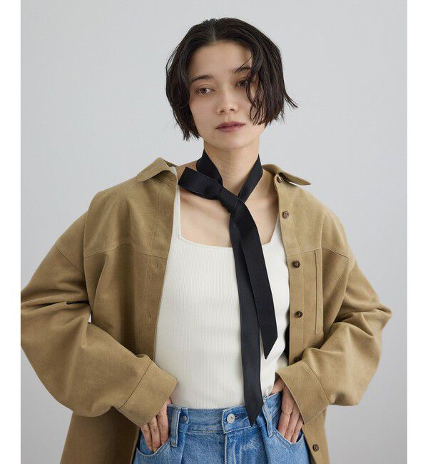 SALON adam et rope'「Ultrasuede(R)オーバーシャツ / セットアップ対応」|シャツ・ブラウス|