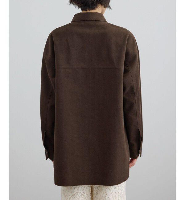 SALON adam et rope'「Ultrasuede(R)オーバーシャツ / セットアップ対応」|シャツ・ブラウス|