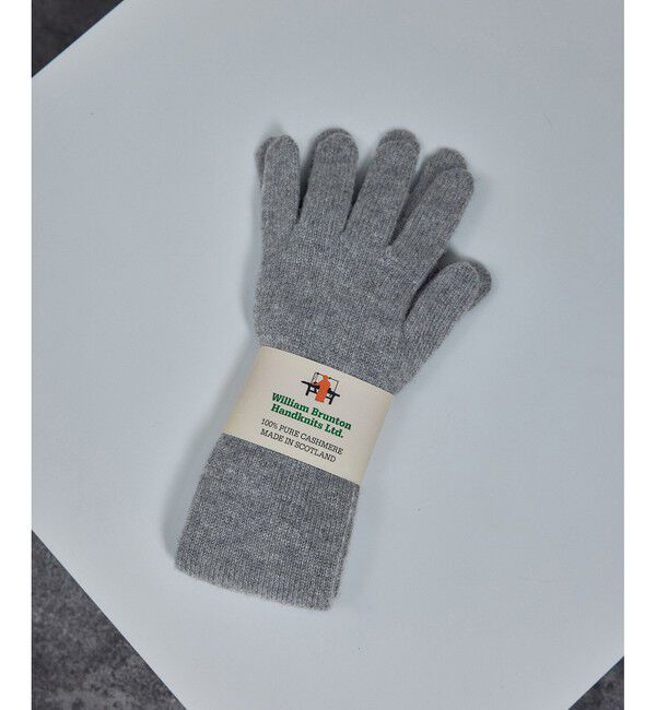 SALON adam et rope'「【William Brunton】2ply ロンググローブ カールトップ」|手袋|