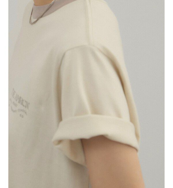 SALON adam et rope'「【Americana（アメリカーナ） for SALON】リンガーT」|Tシャツ・カットソー|