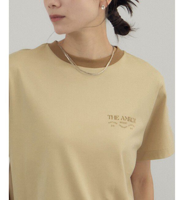 SALON adam et rope'「【Americana（アメリカーナ） for SALON】リンガーT」|Tシャツ・カットソー|