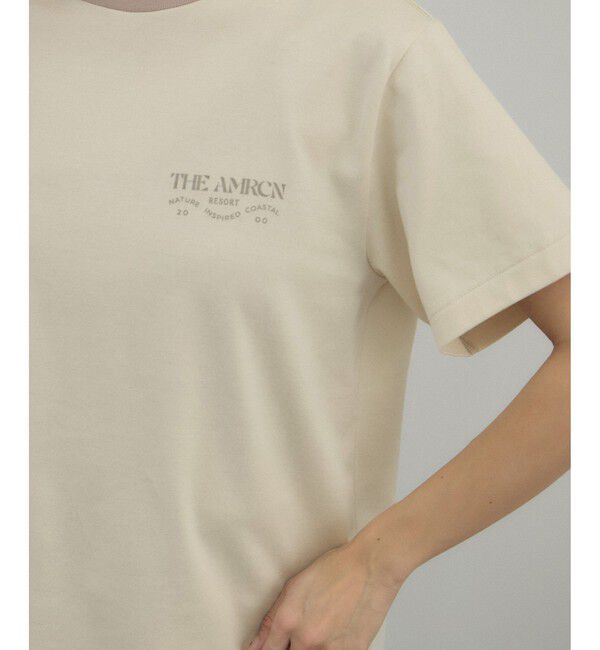 SALON adam et rope'「【Americana（アメリカーナ） for SALON】リンガーT」|Tシャツ・カットソー|