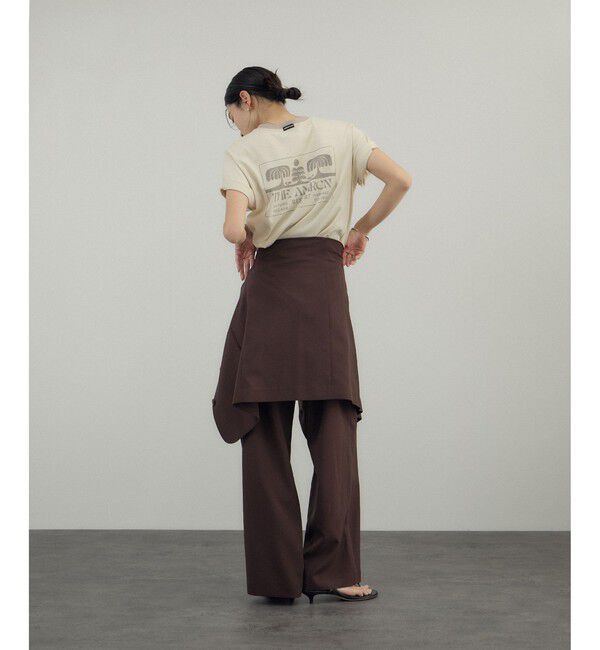 SALON adam et rope'「【Americana（アメリカーナ） for SALON】リンガーT」|Tシャツ・カットソー|