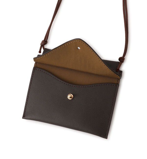 SALON adam et rope'「【Americana（アメリカーナ） for SALON】エンベロップネックレスポーチ/ステッカー」|ポーチ|