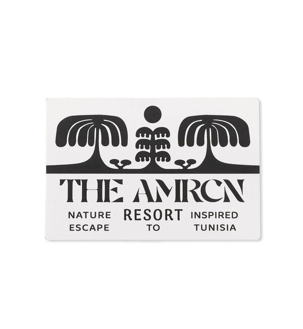 SALON adam et rope'「【Americana（アメリカーナ） for SALON】エンベロップネックレスポーチ/ステッカー」|ポーチ|