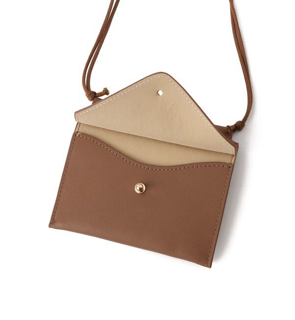 SALON adam et rope'「【Americana（アメリカーナ） for SALON】エンベロップネックレスポーチ/ステッカー」|ポーチ|