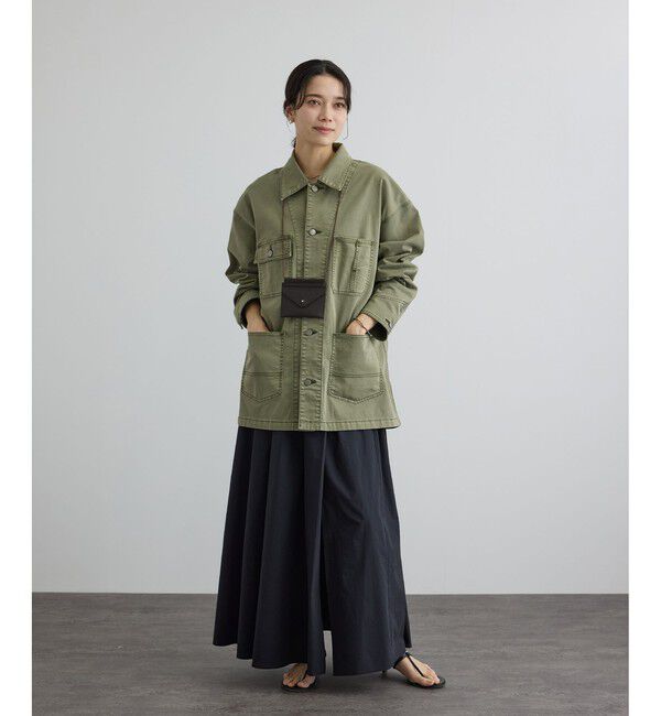 SALON adam et rope'「【Americana（アメリカーナ） for SALON】エンベロップネックレスポーチ/ステッカー」|ポーチ|