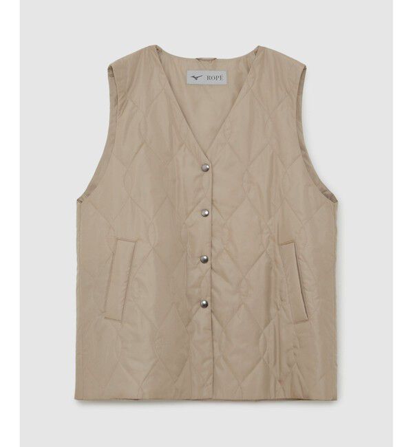 ROPE「【Mizuno for ROPE'】ギャザーミドルブルゾン」|ブルゾン・スタジャン|