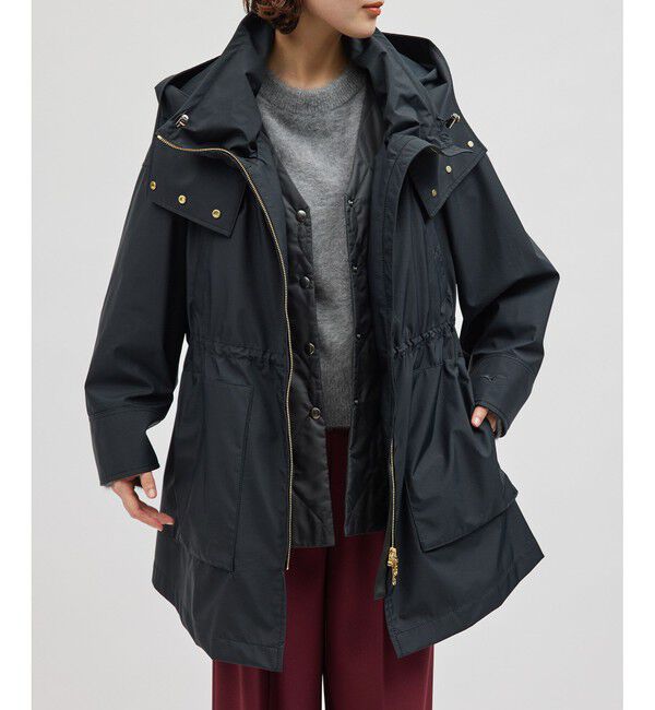 ROPE「【Mizuno for ROPE'】ギャザーミドルブルゾン」|ブルゾン・スタジャン|