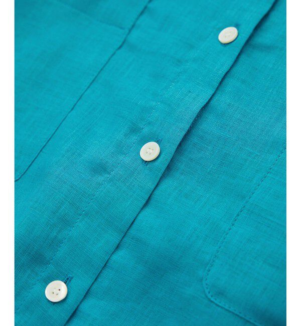 ROPE「【洗える】ヨーロピアンリネンベーシックシャツ/一部セットアップ対応」|シャツ・ブラウス|