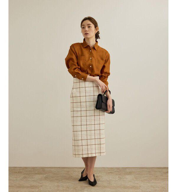 ROPE「【洗える】ヨーロピアンリネンベーシックシャツ/一部セットアップ対応」|シャツ・ブラウス|