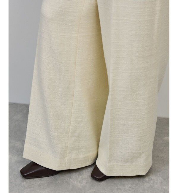 ROPE「MANTECO(マンテコ) コットンライトツイードパンツ/イージーケア」|チノ|