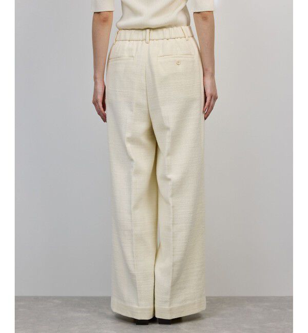 ROPE「MANTECO(マンテコ) コットンライトツイードパンツ/イージーケア」|チノ|