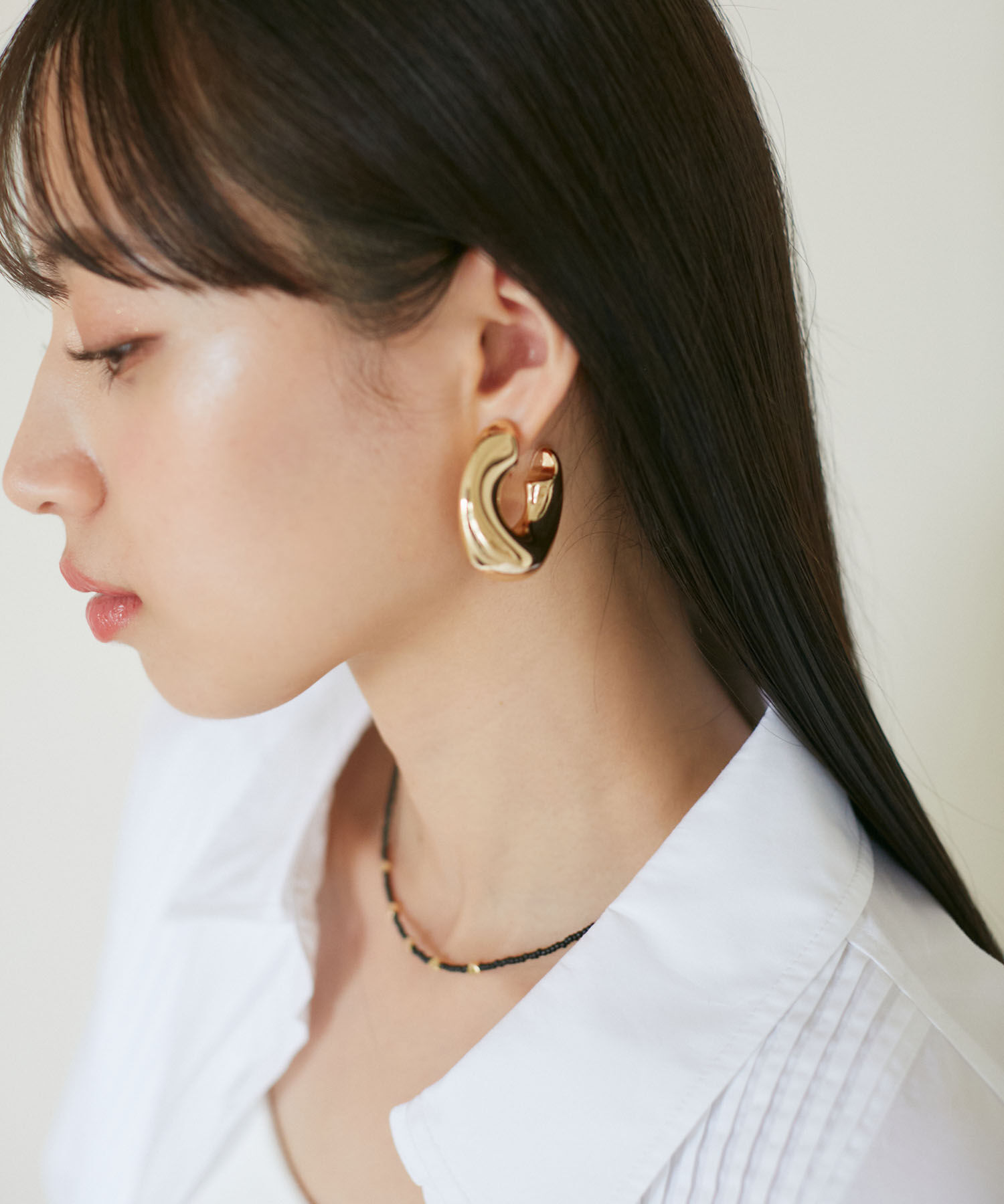 VIS「メタルボリュームフープピアス」|ピアス|