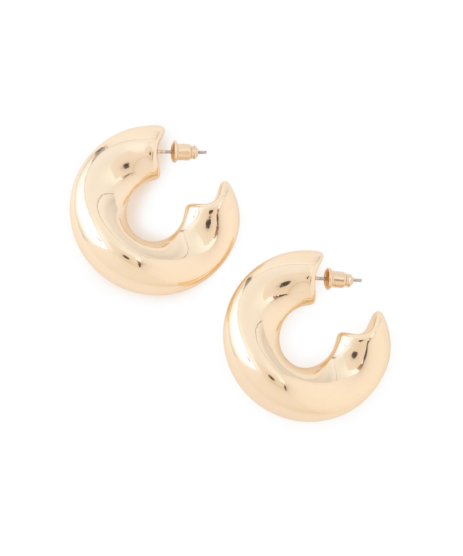 VIS「メタルボリュームフープピアス」|ピアス|