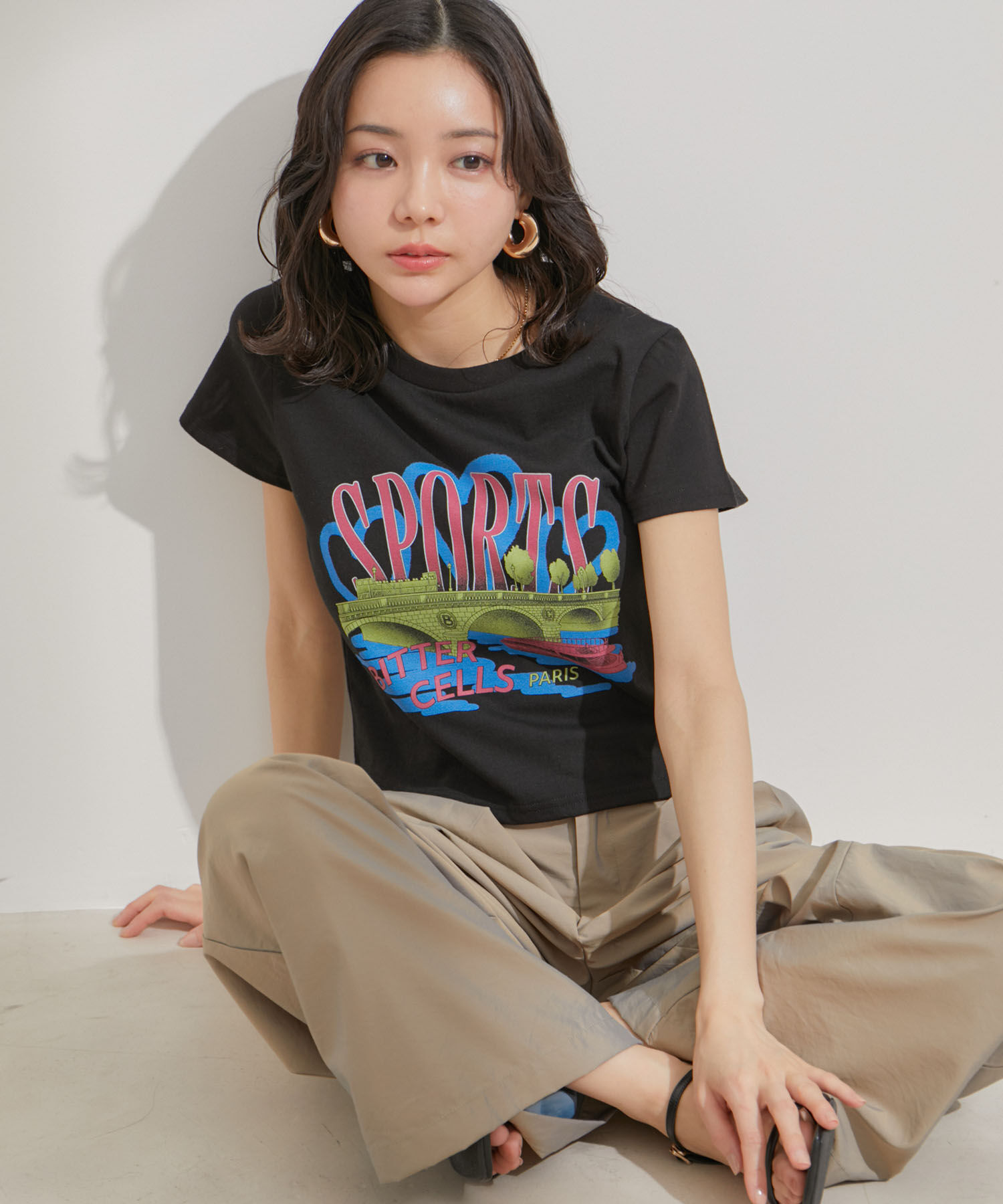 VIS「メタルボリュームフープピアス」|ピアス|