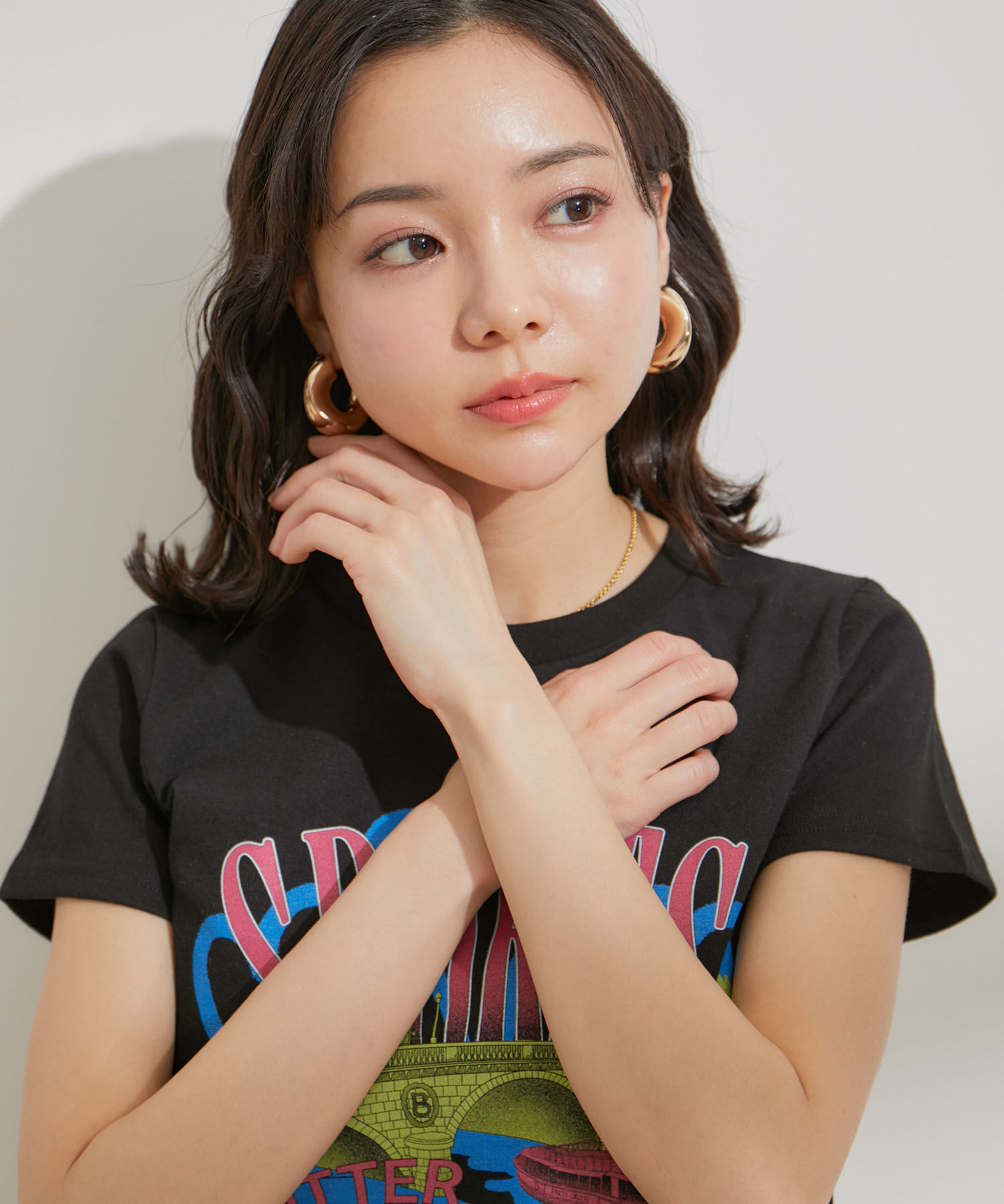 VIS「メタルボリュームフープピアス」|ピアス|