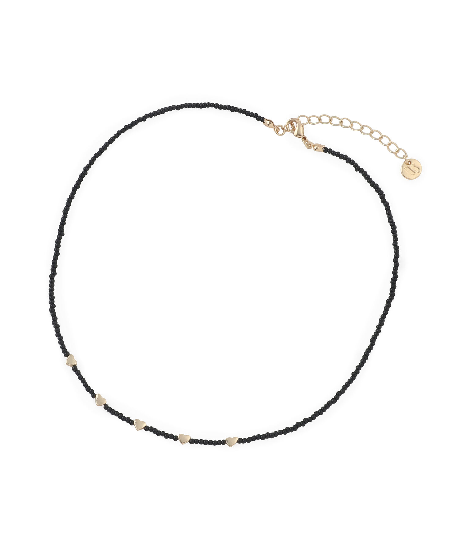 VIS「ビーズハートネックレス」|ネックレス|