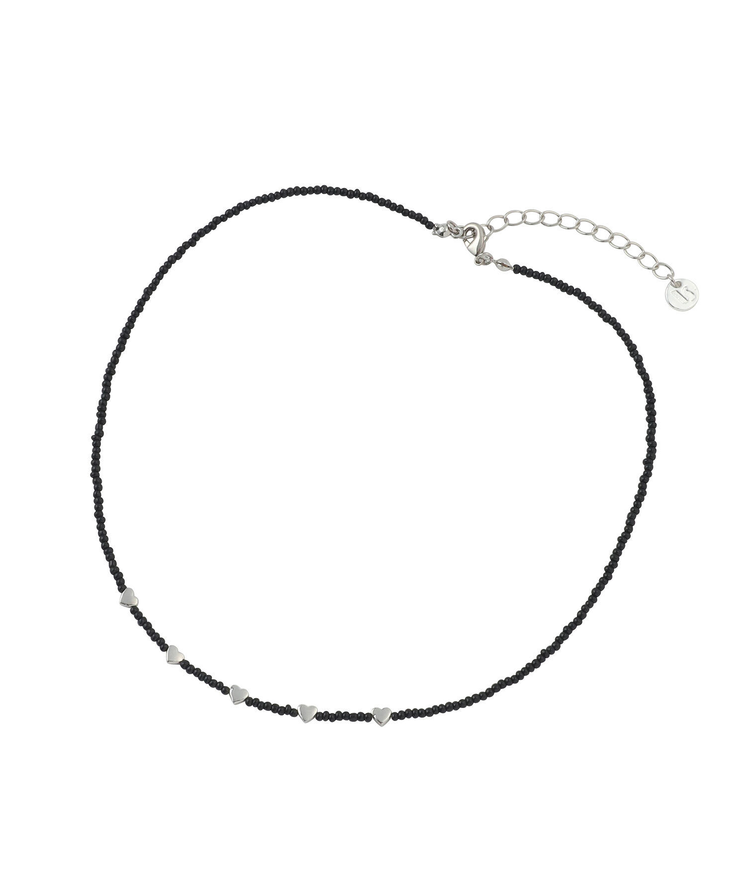 VIS「ビーズハートネックレス」|ネックレス|