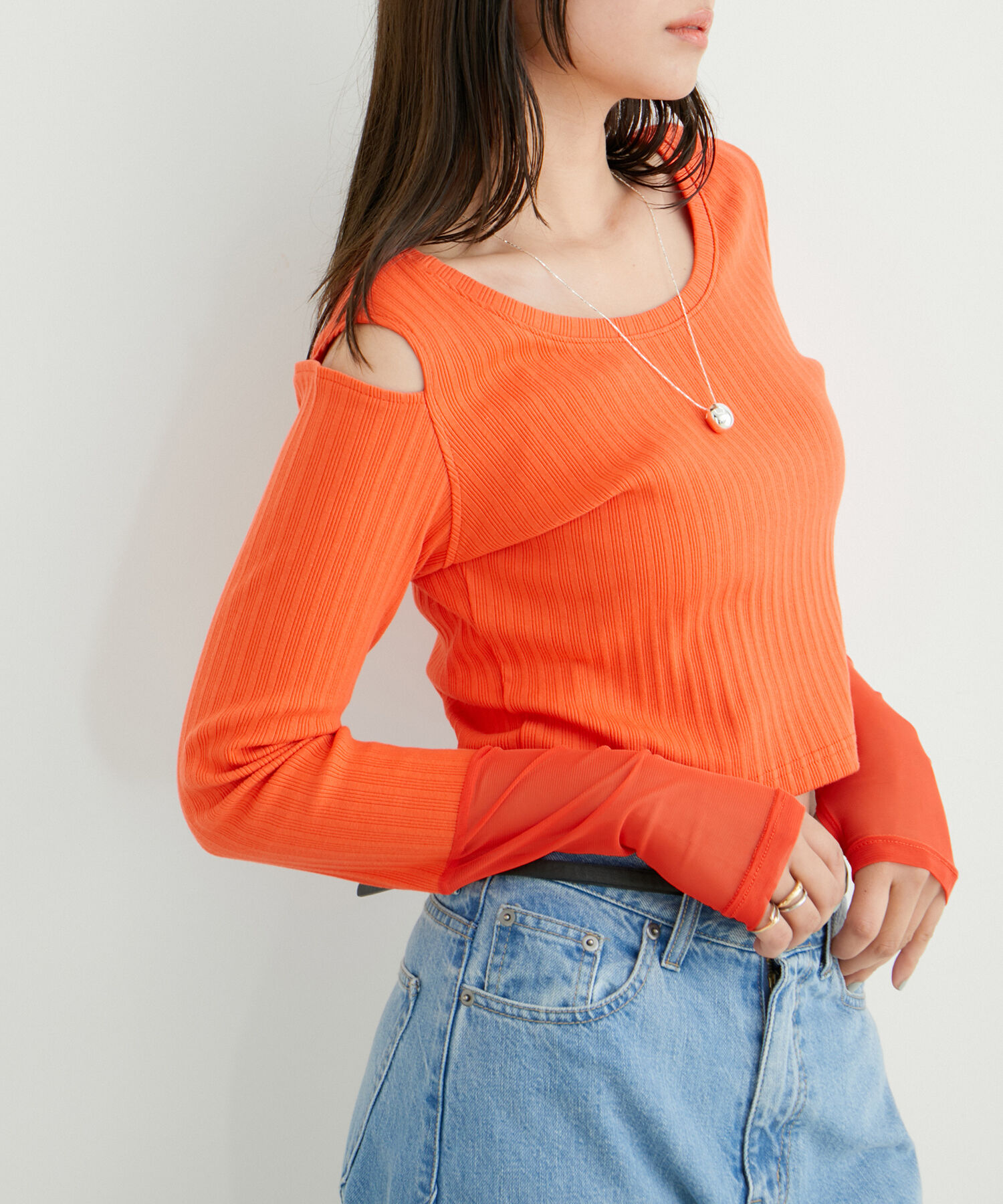 VIS「ワンドロップペンダントネックレス」|ネックレス|