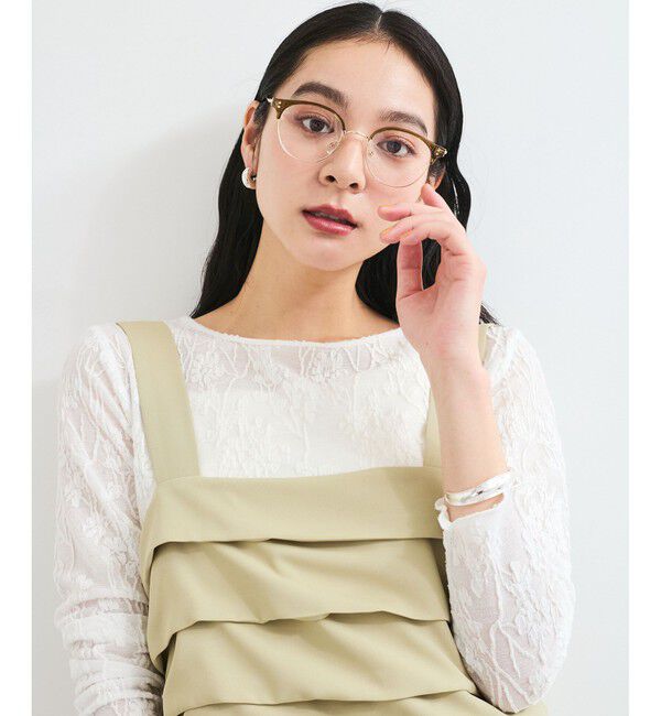 VIS「ブローファッショングラス／ハーフリムファッショングラス」|メガネ|