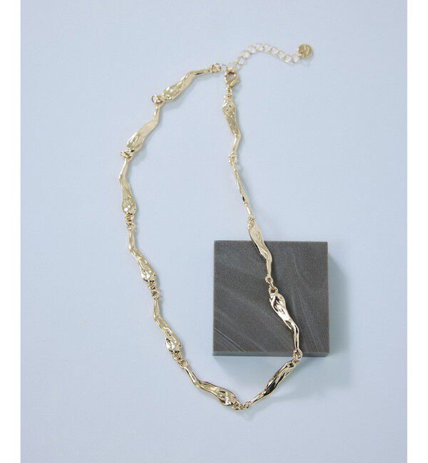 VIS「ニュアンスメタルパーツネックレス」|ネックレス|ゴールド(90)