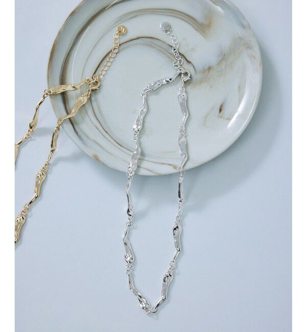 VIS「ニュアンスメタルパーツネックレス」|ネックレス|