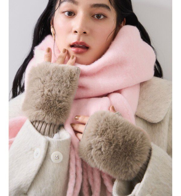 VIS「フィンガーレスファーアームウォーマー」|手袋|