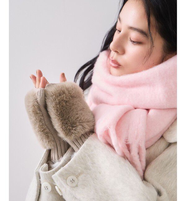 VIS「フィンガーレスファーアームウォーマー」|手袋|