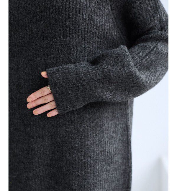 VIS「肩リボンミニ丈ニットワンピース/2WAY」|ワンピース|