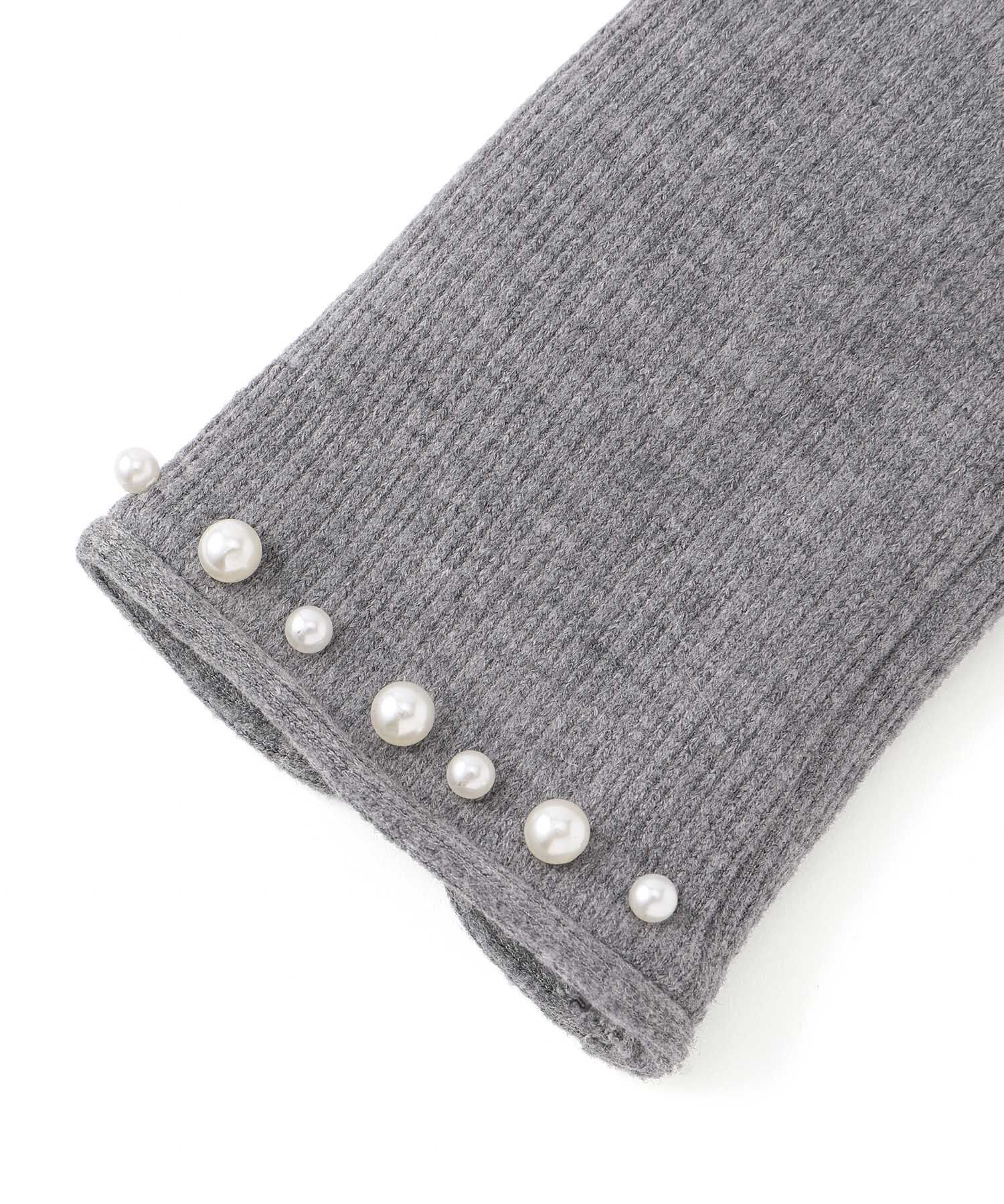 ROPE PICNIC PASSAGE「パール/リブジャージーグローブ」|手袋|